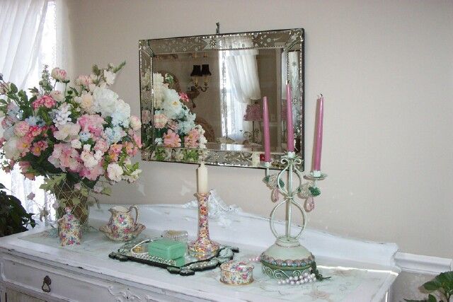 Classic Elegance~Venetian Glass Mirror~~Art Deco~Glam  