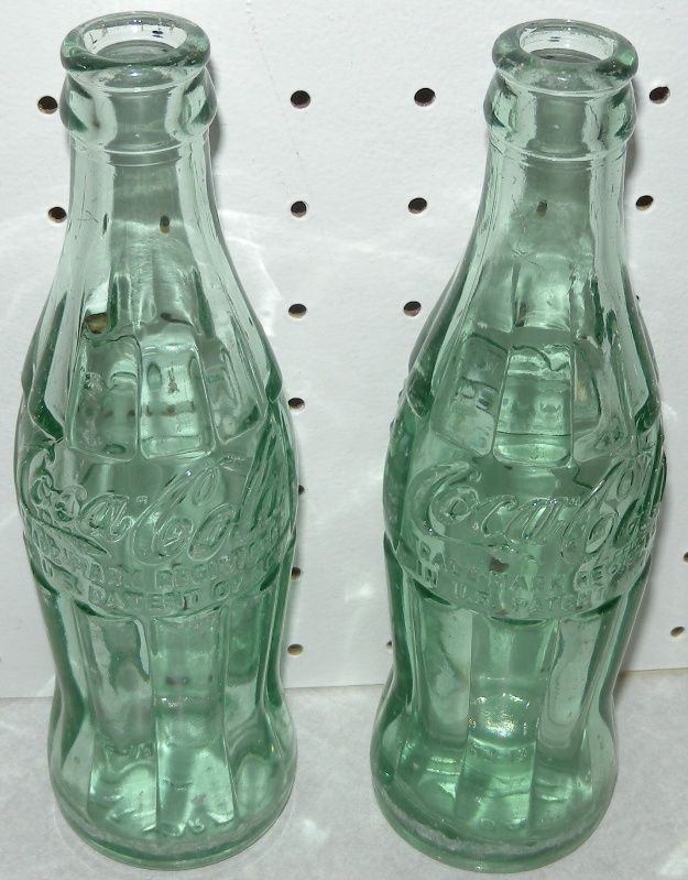   oz Texas Green Coca Cola Bottle Lot Dallas Ft Worth VTG Coke TX  