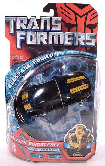 Up for bid is movie 2007 black bumblebee,which is MOSC and package is 