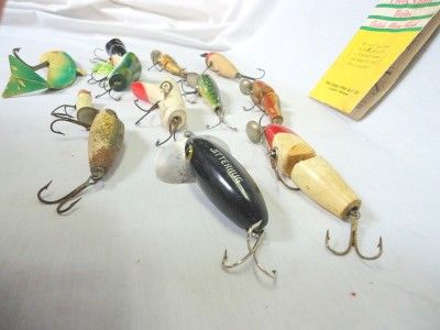 Vintage Antique Wooden Fishing Lure Lures Jitterbug Paw Paw Kautzky 