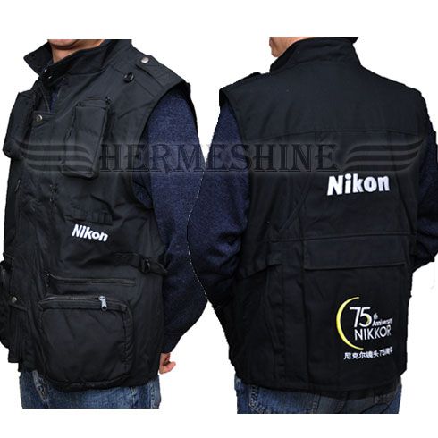 Original Nikon Photo Vest for D60 D80 D90 D5000 D700  