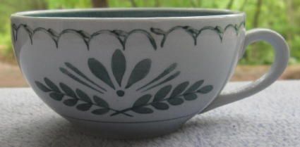 SIX Arabia Finland Green Thistle Cups  