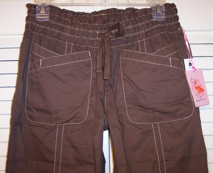 KOI SCRUB PANTS sz 3X Ladies Karlie COCOA Brown NWT ~ sz 3X  