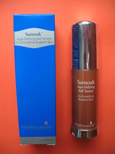 HYDROXATONE SUNSOAK AGE DEFYING SELF TANNER 1 OZ 30 ML  