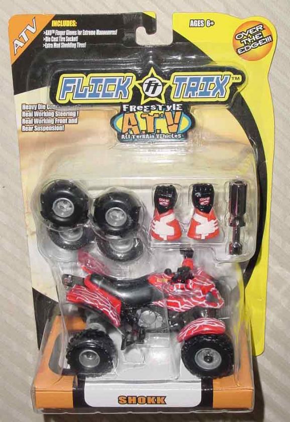 SHOKK FLICK TRIX FREE STYLE ATV RARE  