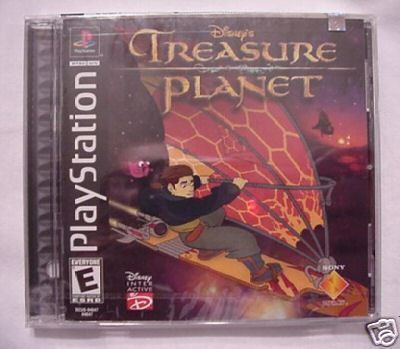DISNEY’S TREASURE PLANET PS1 GAME BRAND NEW, SEALED 711719464723 