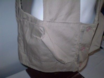 vtg nwt Gun Club deadstock Shooting vest khakki L  