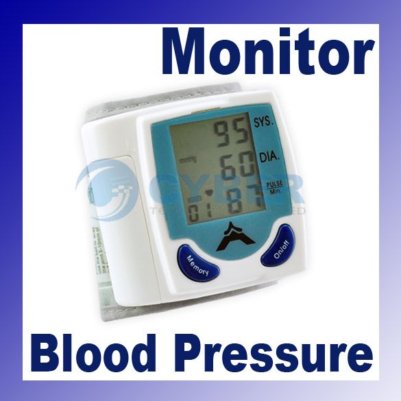 NEW Digital WRIST Blood Pressure & Heart Beat Monitor  