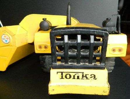 Vintage Tonka Mighty Earthmover Scraper 1960s NICE   