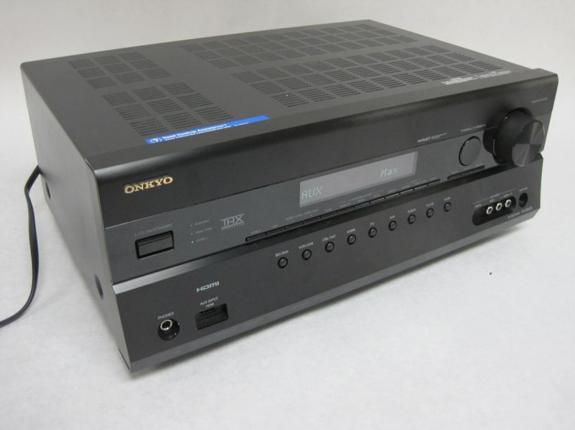 Onkyo TX SR608 7.2 Channel AV Network MultiChannel HDMI Home Theater 