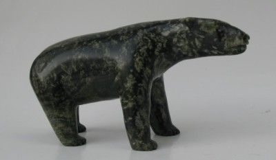 Walking Polar Bear Cape Dorset Inuit (eskimo) art  