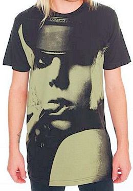 LADY GAGA~ BLACK THOUGHT PROVOKING MENS SLIM FIT SHIRT  