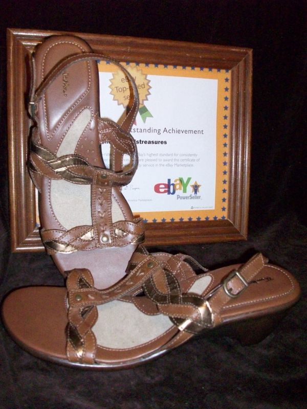 THOM MCAN WOMENS SIZE 11 W SUMMER SANDALS BROWN  