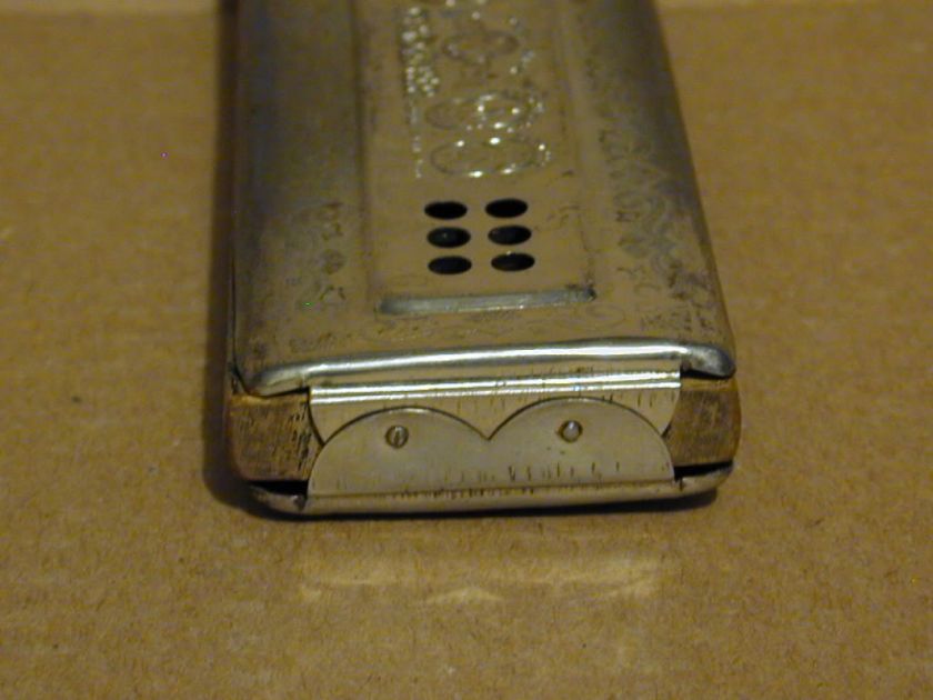   Hohner Double Echo Harp Harmonica C/G Metal Reed Germany  