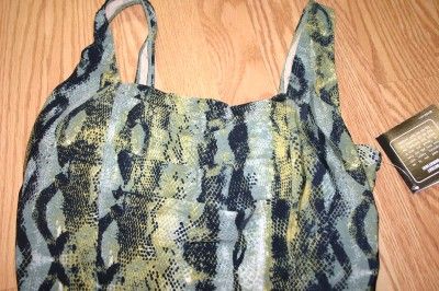 SHAPE FX ALL OVER CONTROL ANIMAL PRINT TANK 14 14W 18 18W 20 20W NWT 