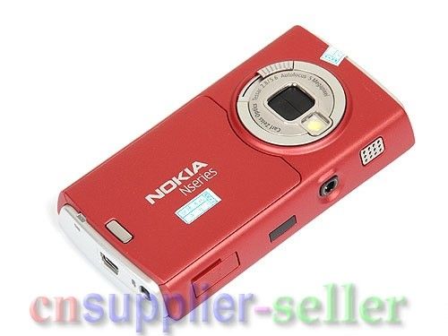 New Unlocked Nokia N95 3G WIFI GPS 5MP Cell Phone Red 758478012536 