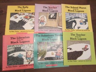 Black Lagoon Picture Book Lot Mike Thaler Nurse Bully  