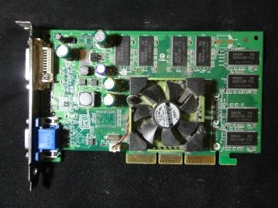 NVidia Quadro FX500 128MB AGP Card QFFX500A8E12X G  