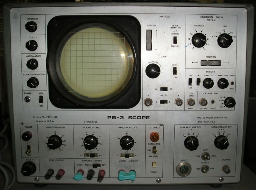 Phipps & Bird 7092 680 PB 3 Scope Oscilloscope  