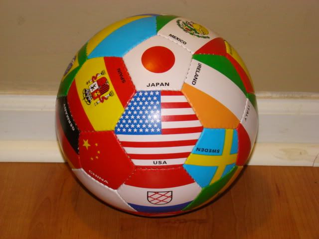 Customized Multi Flag Soccer Ball size 5  