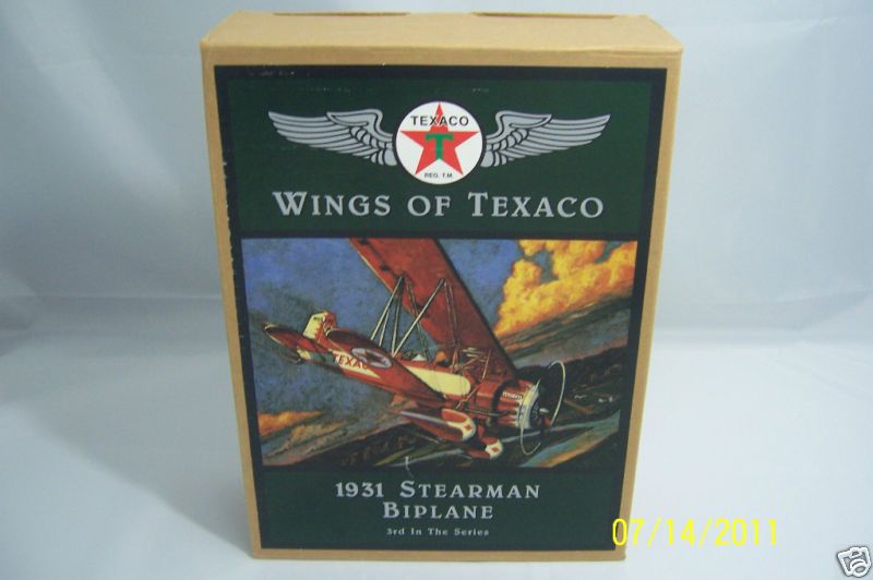 Wings Of Texaco 1931 Stearman Biplane   3rd in Series  