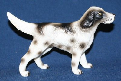 Vintage Setter Retriever Dog Figurines Family Group Set  