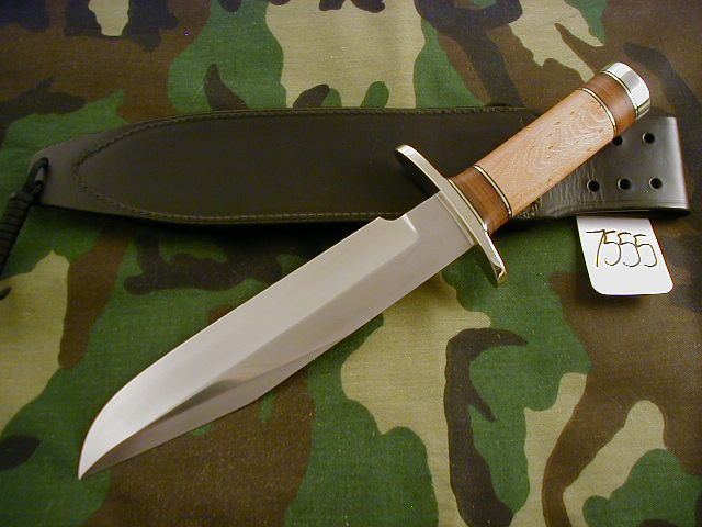   KNIFE KNIVES #12 9 14G,SS,NSFCH, #25H,BIM,BS , LEATHER #7555  