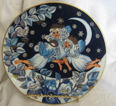 BING & GRONDAHL 2001 THE SNOW FAIRIES PLATE First Series  