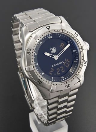 Tag Heuer Classic 2000 Professional Stainless Steel Watch WK111A 0 