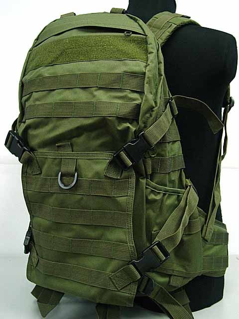 SWAT Tactical Molle Patrol Rifle Gear Backpack Bag OD  