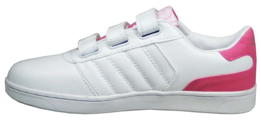 WOMENS SERGIO TACCHINI VELCRO STRAP WHITE TRAINERS SIZE 3 4 5 6 7 8 