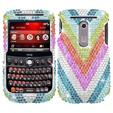 DIAMOND CRYSTAL COVER for TMOBILE HTC DASH 3G S522 BLING CASE 