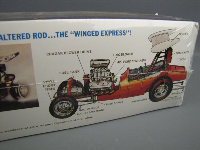 Sealed Wild Willie BORSCH Altered Rod Model Kit 1/25  