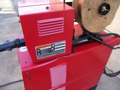   POWERWAVE 450 MID WELDER & SYNERGIC 7 WIRE FEEDER WORKS GREAT  