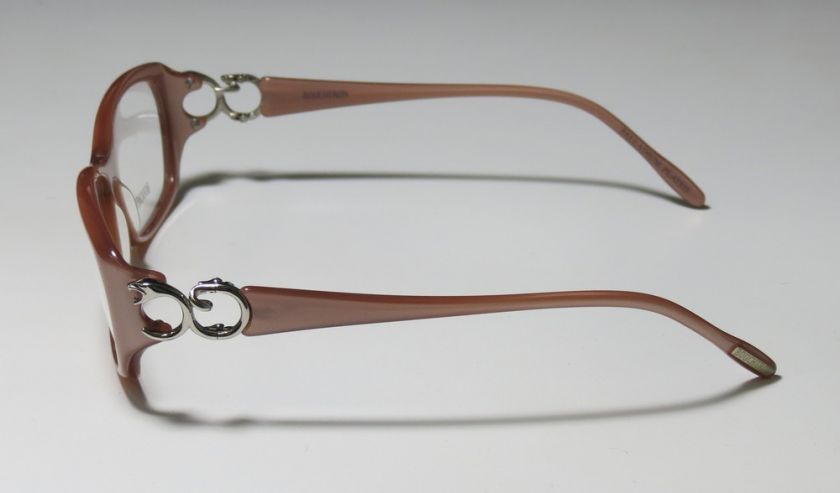 NEW BOUCHERON 72 56 12 125 ROSE BEIGE PALLADIUM PLATED EYEGLASSES 