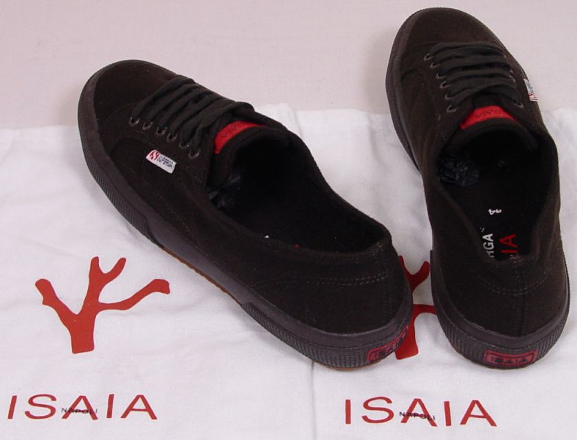   DARK BROWN AQUACASHMERE LOW PROFILE SUPERGA TRAINERS 13 46e NEW  