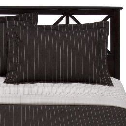 Thomas Obrien Menswear Espresso King Pillow Sham  