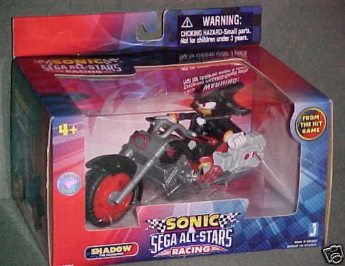 SONIC HEDGEHOG MIP All Star Racing SHADOW MOTORCYCLE   