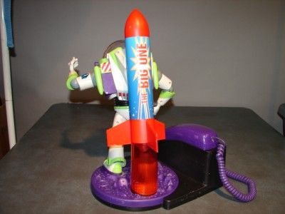 Vintage Disney BUZZ LIGHTYEAR (Light Year) PHONE    PIXAR    TOY STORY 