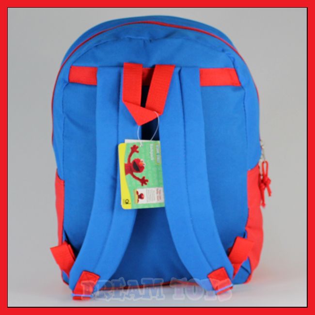 Sesame Street 16 Elmo Loves School Backpack Book Bag L  