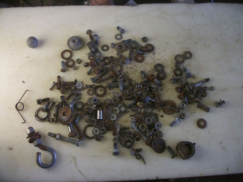 JOHN DEERE 210 212 214 MISC. NUTS AND BOLTS  