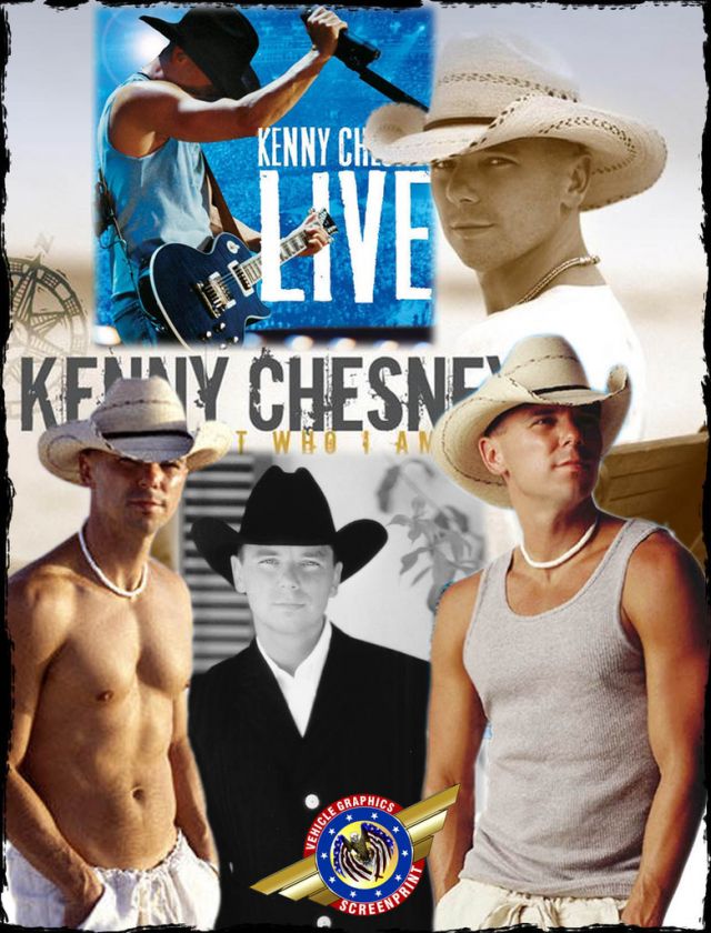 Kenny Chesney  Rock Star  Personalized T shirts  