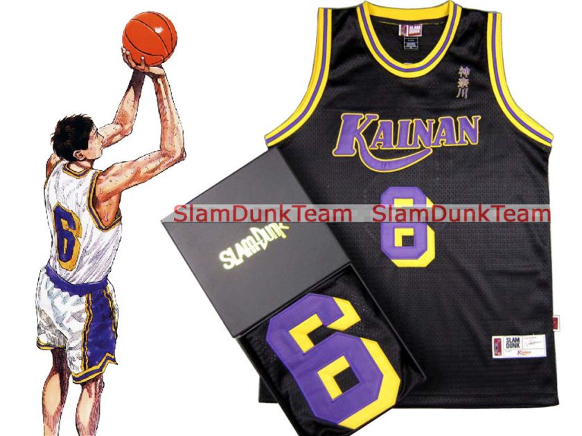 SLAM DUNK Anime Kainan #6 Jin Swingman Alternate Jersey  