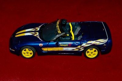 FRANKLIN MINT DIE CAST EXACT REPLICA 124 CHEVROLET CORVETTE 1998 PACE 