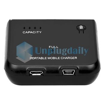 1500 mah Micro USB Portable Back up Battery Charger for HTC EVO 4G 3D 