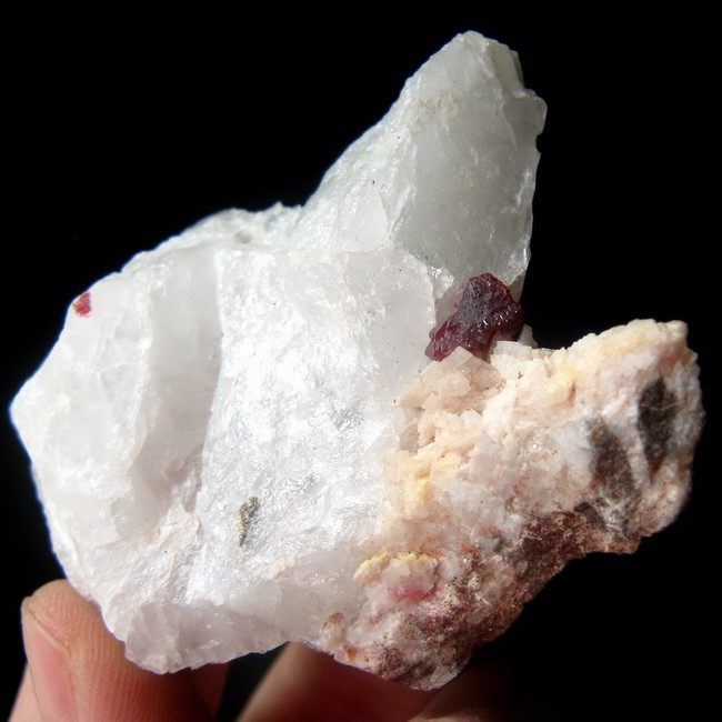 Red Cinnabar Crystal on Dolomite cbgz2ie1369  