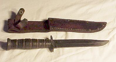 WWII US Mk 2 Trench Fighting Knife CAMILLUS NY USMC  