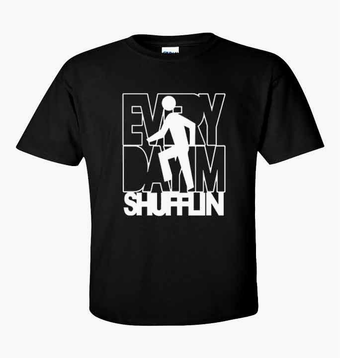 EVERYDAY IM SHUFFLIN LMFAO Party RocK Everyday SHUFFLIN Logo T Shirt 