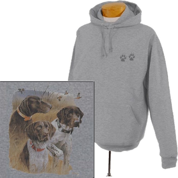 Killen German Shorthaired Pointer Hooded Sweatshirt Hoodie S,M,L,XL,2X 