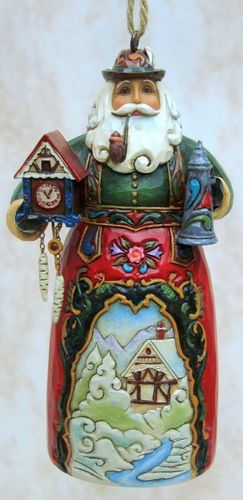 JIM SHORE Russian Santa Ornament Russia world 4022942  